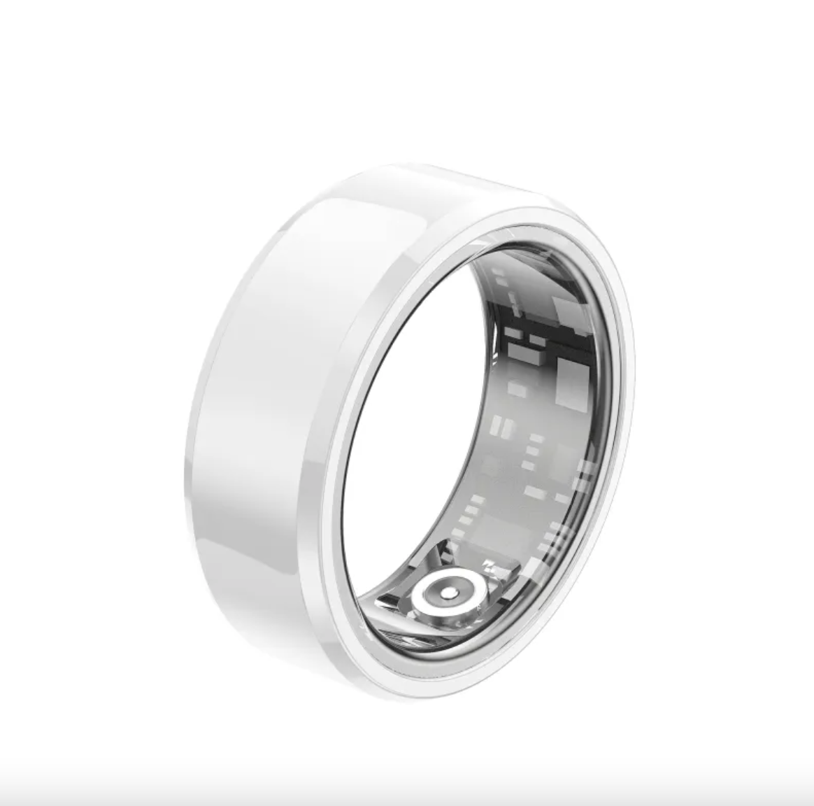 Inel Smart Ceramic – Monitorizare Avansată Sănătate, Ritm Cardiac & Somn