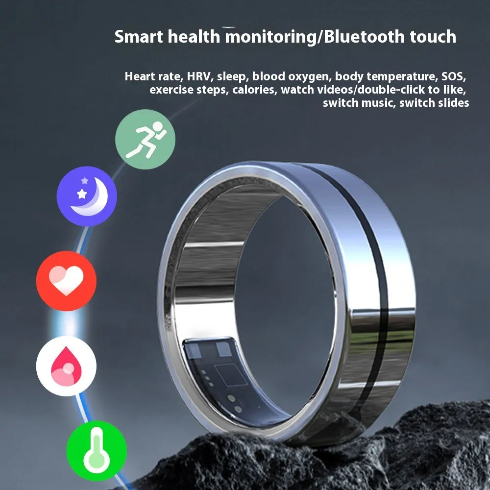 Inel Smart Sport Bluetooth – Monitorizare Sănătate, Rezistent la Apă