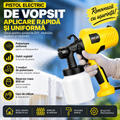 Pistol Electric de Vopsit – Spray Gun Profesional pentru Vopsire Rapidă