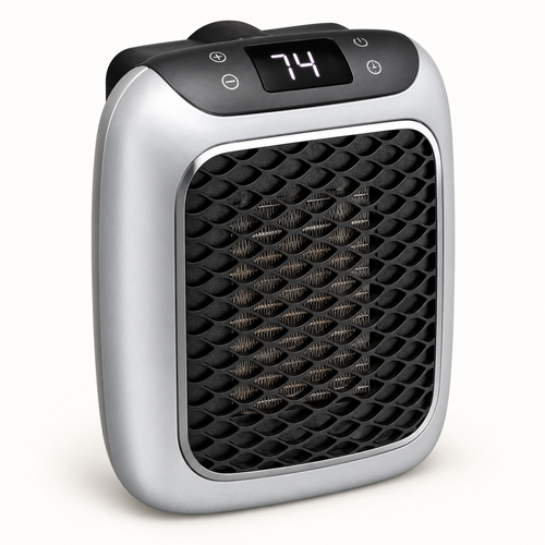 Aerotermă ceramică de perete, 800 W, cu control digital