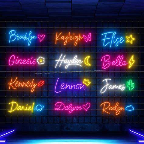 Neon Sign Personalizat cu Nume – Decoratiune LED pentru Dormitor, Birou sau Evenimente