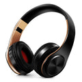 Gold Wireless Bluetooth Headphones – Premium Sound, Elegant Design