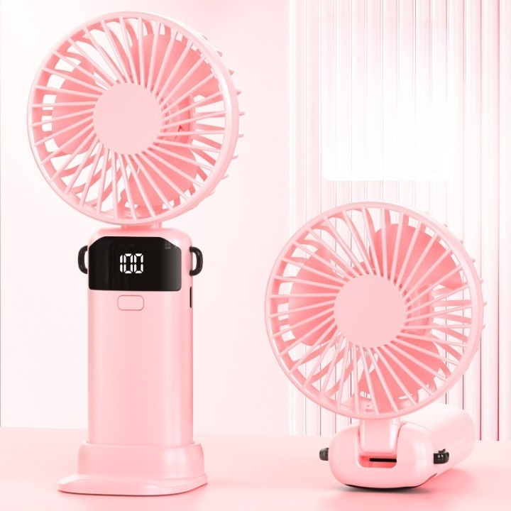 USB Mini Fan with Stand – Portable for Office, Study, or Travel