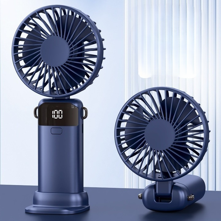 USB Mini Fan with Stand – Portable for Office, Study, or Travel