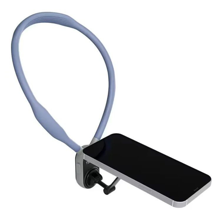 Suport Telefon Magnetic pentru Gât – Eliberare Rapidă, Compatible MagSafe