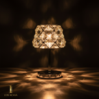 Crystal Diamond Lamp – Decorative LED Table Lamp with Touch Control